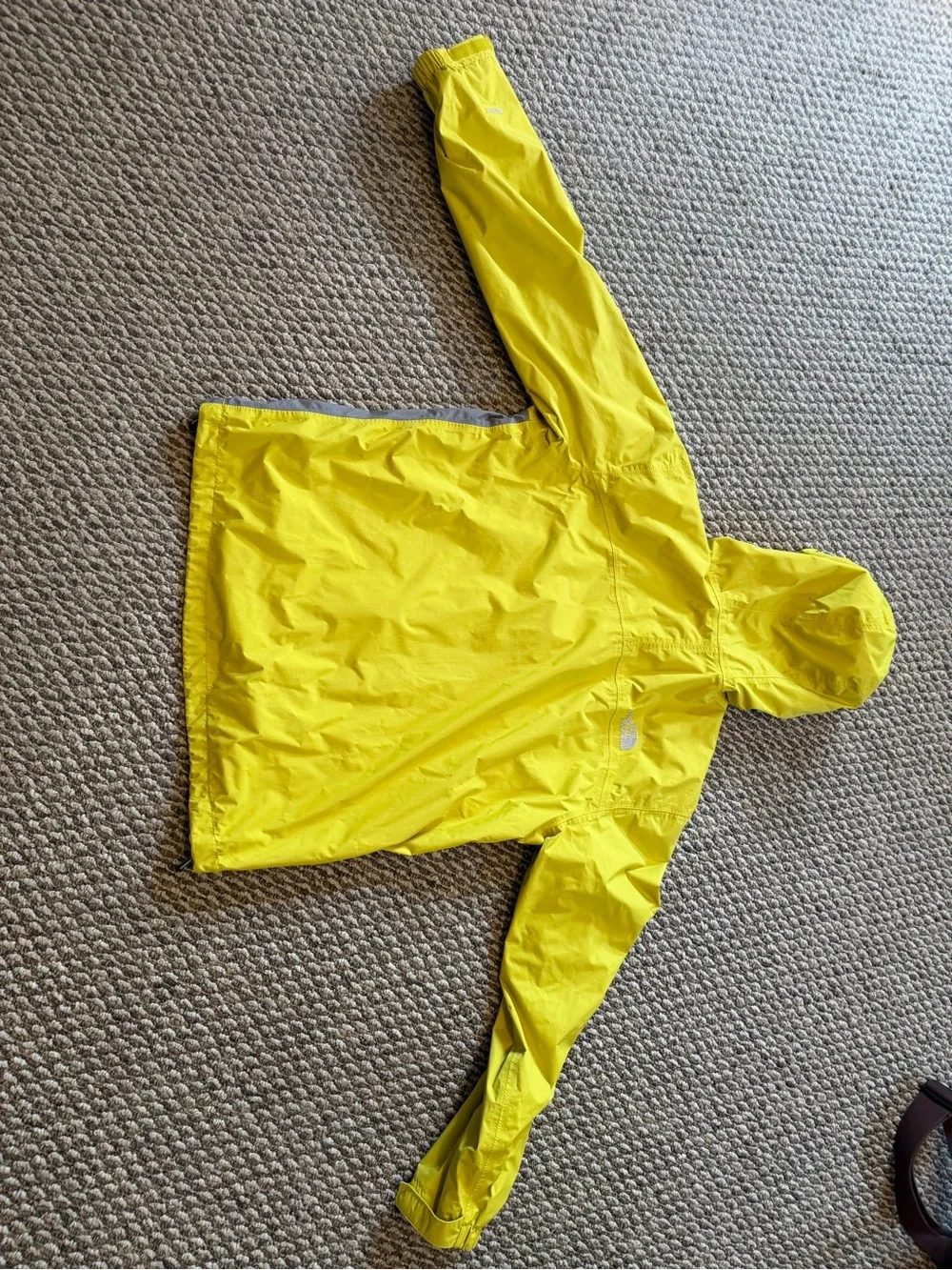 The North Face Men's Lime Green Raincoat